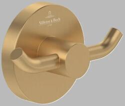 Villeroy & Boch Cuier dublu baie, fixare ascunsa, auriu periat (Brushed Gold), Villeroy & Boch Elements Tender TVA15101200076 TVA15101200076 (TVA15101200076)