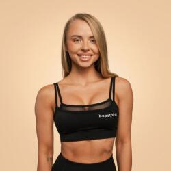 GymBeam BeastPink Sutien sport Breeze Black S