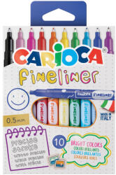 CARIOCA Fineliner 10db-os tűfilc szett 0, 5mm - Carioca (44104)