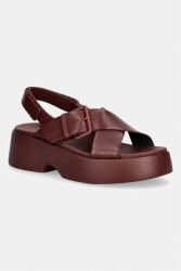 Camper sandale cu platformă pentru femei, din piele Tasha PPY2-OBD1AU_83X