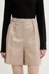 HUGO pantaloni scurți eleganți pentru femei, cu amestec de in Hamonu PPY2-SZD0HN_80X (50559853)