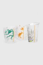 Seletti set de pahare Hybrid-Aglaura 3-pack 99KK-KBU46F_MLC (09734) Pahar