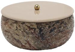 Present Time cutie de depozitare Mosaic Marble 16, 5 x 7, 5 cm 99KK-ORU06G_98X (PT4353BR)