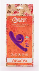  Csiga formájú csiklókaros vibrátor Magic snail magic flexible vibrator purple