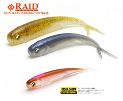 Raid Japan RAID FISH ROLLER FISH SKIN 3" 8.9cm 080 Clear Wakasagi (RAID13574)
