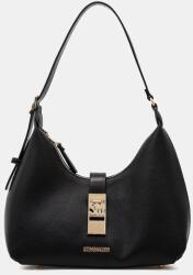 Steve Madden női műbőr hobo táska Bovie - fekete Univerzális méret