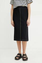 MM by Max Mara Max Mara Leisure szoknya - sötétkék XS