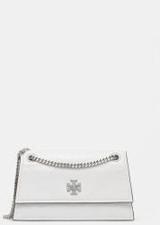 Tory Burch bőr táska Kira Turnlock - fehér Univerzális méret