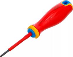 BGS technic Surubelnită VDE cu vârf extra subtire cu fantă în cruce PH0, BGS 35858 (B-35858) Surubelnita