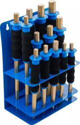 BGS technic Set dornuri, dalti si punctatoare cu protectie pentru maini, 13 piese, BGS 74596 (B-74596) Dalta