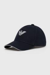 Emporio Armani pamut sapka - sötétkék Univerzális méret - answear - 26 990 Ft
