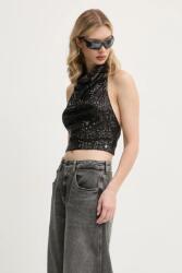 Superdry felső - fekete L - answear - 25 990 Ft
