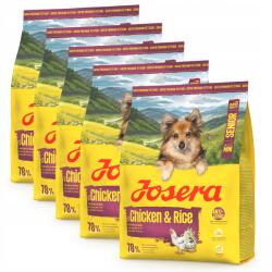 Josera Mini Senior Chicken&Rice 5x900g Kutyaeledel Idősebb kistestű kutyák számára
