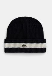 Lacoste gyapjú sapka - sötétkék Univerzális méret - answear - 24 490 Ft