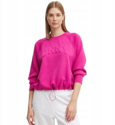 DKNY női pulóver Varsity Puff Logo Crew Neck S-es méret