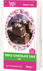  Tasty Me gluténmentes tripla csokoládé torta mix 300 g