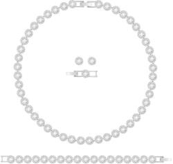 Swarovski - Nyaklánc és karkötő ANGELIC - ezüst Univerzális méret
