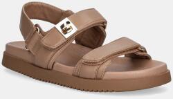 Steve Madden bőr szandál Mona - bézs Női 37
