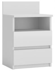 Topeshop Mályva Éjjeliszekrény M1 Fehér (M1 BIEL MAT_Eshop_eshop)