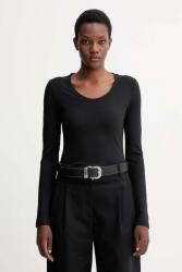 Calvin Klein hosszúujjú női modállal - fekete L - answear - 17 990 Ft