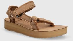 Teva szandál Midform Universal Canvas - barna Női 36