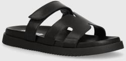 Steve Madden bőr papucs Missile - fekete Női 37