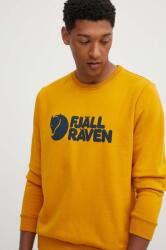 Fjallraven pamut melegítőfelső - sárga L