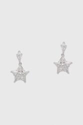 Swarovski fülbevaló - ezüst Univerzális méret - answear - 44 990 Ft