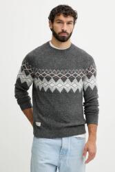 Pepe Jeans gyapjúkeverék pulóver - szürke M - answear - 20 990 Ft