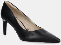 Calvin Klein bőr tűsarkú ESS STILETTO 70 - fekete Női 38
