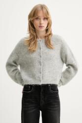 Gestuz mohér kardigán Gzdebbie - szürke S