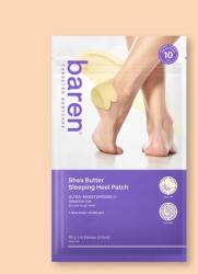 Baren Plasturi de noapte pentru călcâie cu unt de shea Shea Butter Sleeping Heel Patch - 10 buc