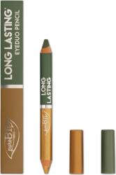 puroBIO cosmetics Long Lasting Kingsize Duo szemhéjceruza - 102L - Gold/Moss Green