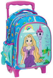 Hercegnők Disney Hercegnők Rapunzel gurulós ovis hátizsák, táska 30 cm (GIM33151072)