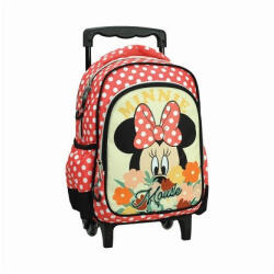 Minnie egér Disney Minnie Floral gurulós ovis hátizsák, táska 30 cm (GIM34034072)