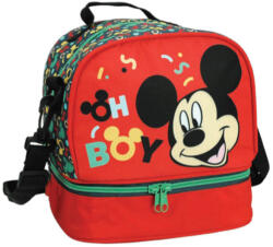 Mickey egér Disney Mickey Oh Boy thermo uzsonnás táska 21 cm (GIM34091220)