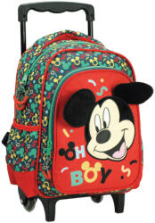 Mickey egér Disney Mickey Oh Boy gurulós ovis hátizsák, táska 30 cm (GIM34091072)