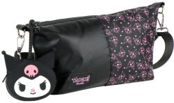 Hello Kitty Black Kuromi táska, oldaltáska pénztárcával 27 cm (CEP2100005949) - ostore