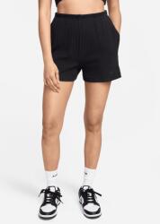 Nike Női sport rövidnadrág Nike Chill Knit Ribbed Shorts fekete L-es méret (FN3674-010)
