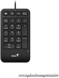 Genius Billentyűzet - Numpad 125 (Vezetékes, USB, numerikus billentyűzet, fekete) (31300019400) - pixelcomputer
