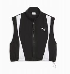 PUMA Női mellény Puma Dare To Woven Vest fekete ujjatlan M-es méret