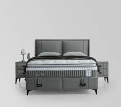 Livora Bed Livora Aloe Premium ágykeret és matrac szett - 160x200x33 cm - Ágykeret és 7 zónás Táskarugós matrac
