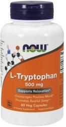 NOW L-triptofan 500 mg, 60 capsule vegetale