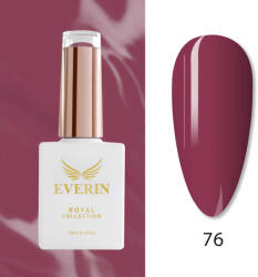 Everin Oja Semipermanentă Everin Royal Collection 10 ml - 76 Plum Berry | Vișiniu-Roz Prună (ERC-076)