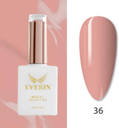 Everin Oja Semipermanentă Everin Royal Collection 10 ml - 36 Royal Nude Rose | Roz Nude Cald (ERC-036)