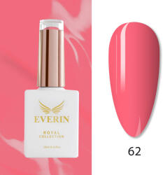 Everin Oja Semipermanentă Everin Royal Collection 10 ml - 62 Royal Pink Coral | Roz Corai Intens (ERC-062)
