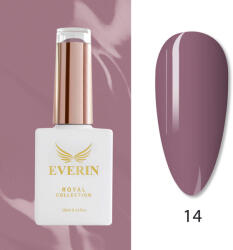 Everin Oja Semipermanentă Everin Royal Collection 10 ml - 14 Plum Charm | Eleganță și Rezistență (ERC-014)