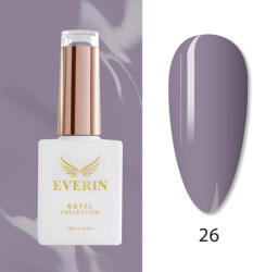 Everin Oja Semipermanentă Everin Royal Collection 10 ml - 26 Royal Dusty Violet | Mov Prăfuit Elegant (ERC-026)