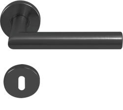 Solido Rozettás Kilincsgarnitúra Norwegen Bb 38 - 45 Nemesacél Fekete (SCH-102246887)