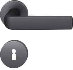 FSB Kilincsgarnitúra 12 1267 Asl Bb Rozettán Fekete Matt Aluminium (SCH-102204591)